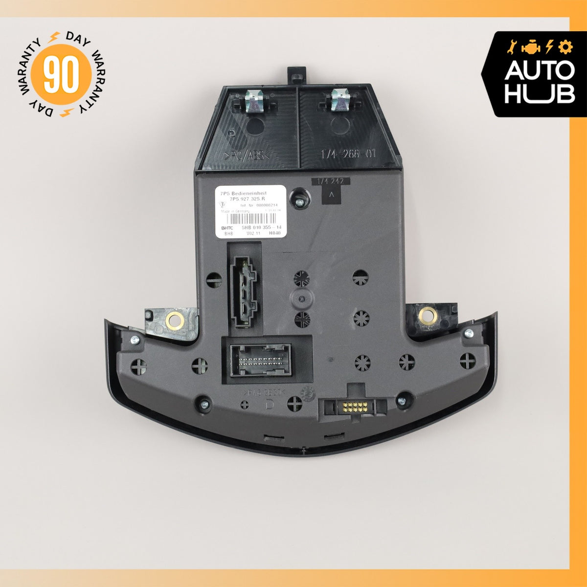 11-14 Porsche Cayenne 958 Rear Seat Heat Lock Switch Control Panel OEM - photo 13
