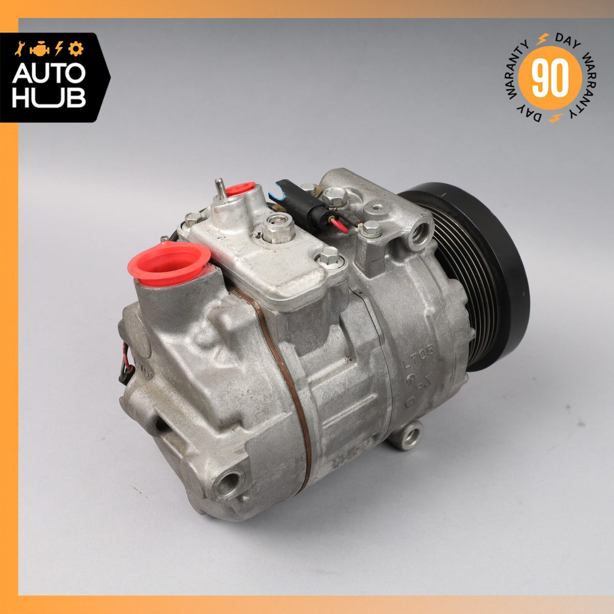 03-06 Mercedes R230 SL500 SL55 AC A/C Air Conditioning Compressor 0012300211 OEM - photo 11