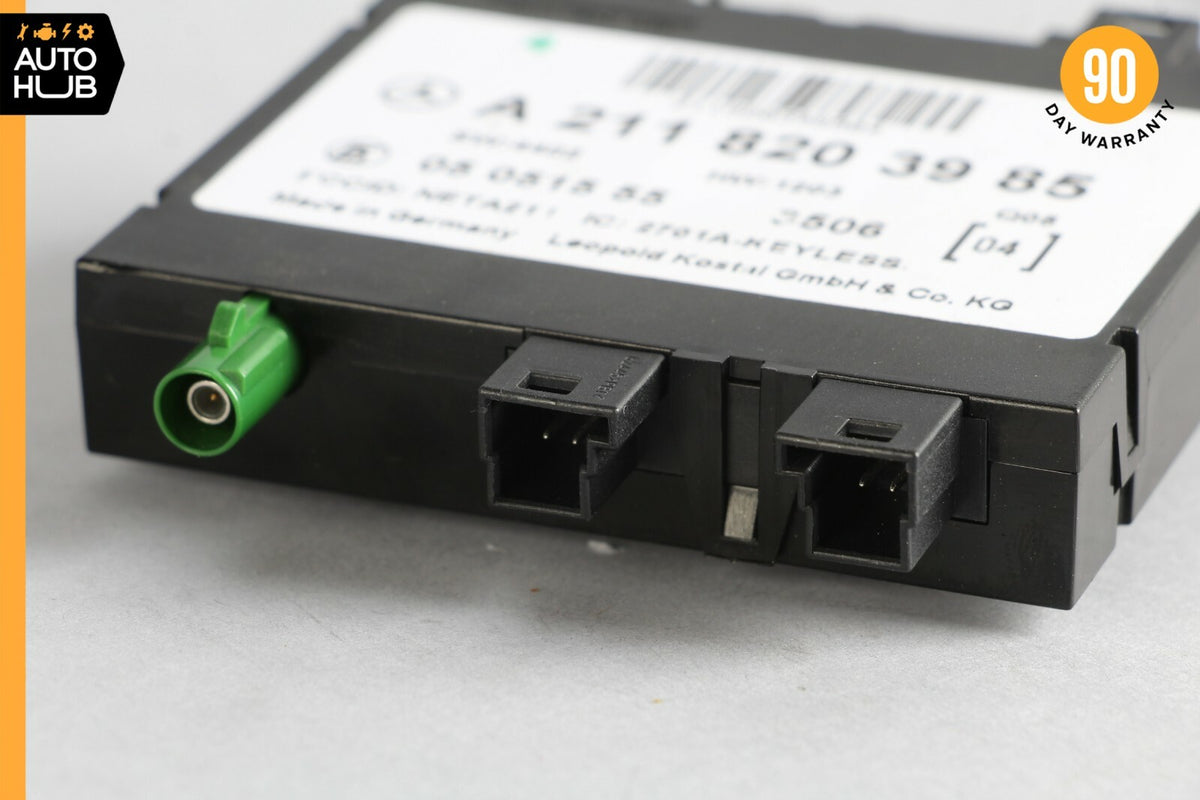 03-11 Mercedes W211 E320 CLS500 Keyless Go Entry Control Module 2118203985 OEM - photo 2