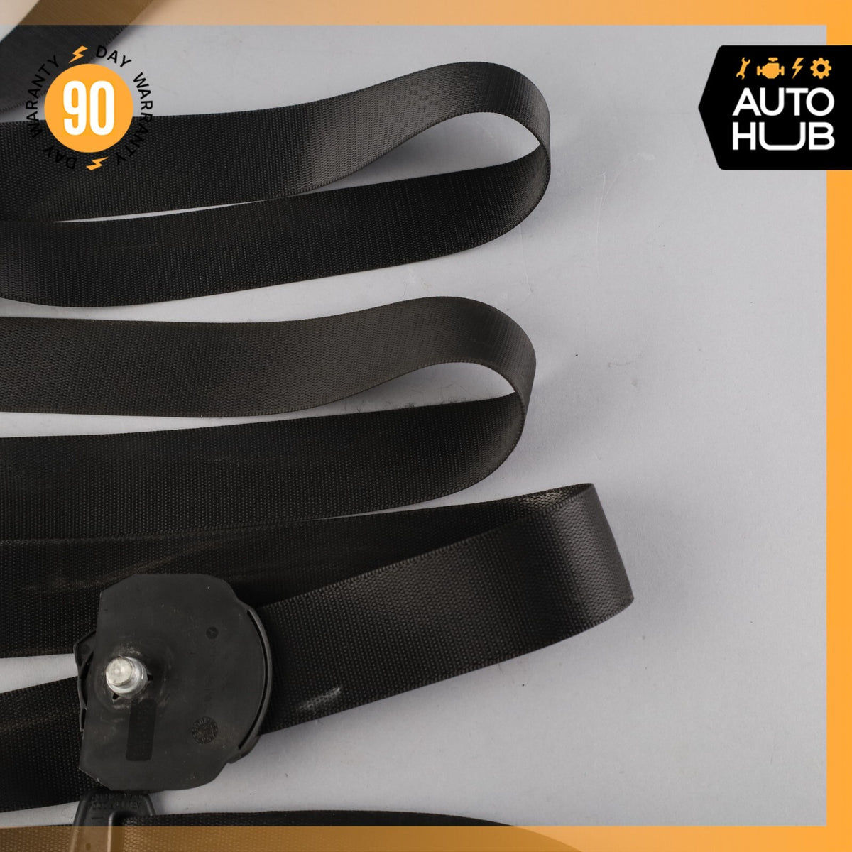 06-11 Mercedes W219 CLS550 CLS55 Front Left Driver Side Seat Belt Black OEM - photo 12