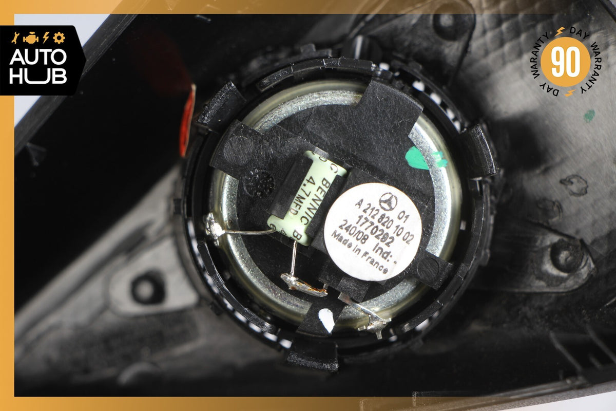07-09 Mercedes W211 E350 E550 Front Left Tweeter Speaker Cover Black OEM - photo 8