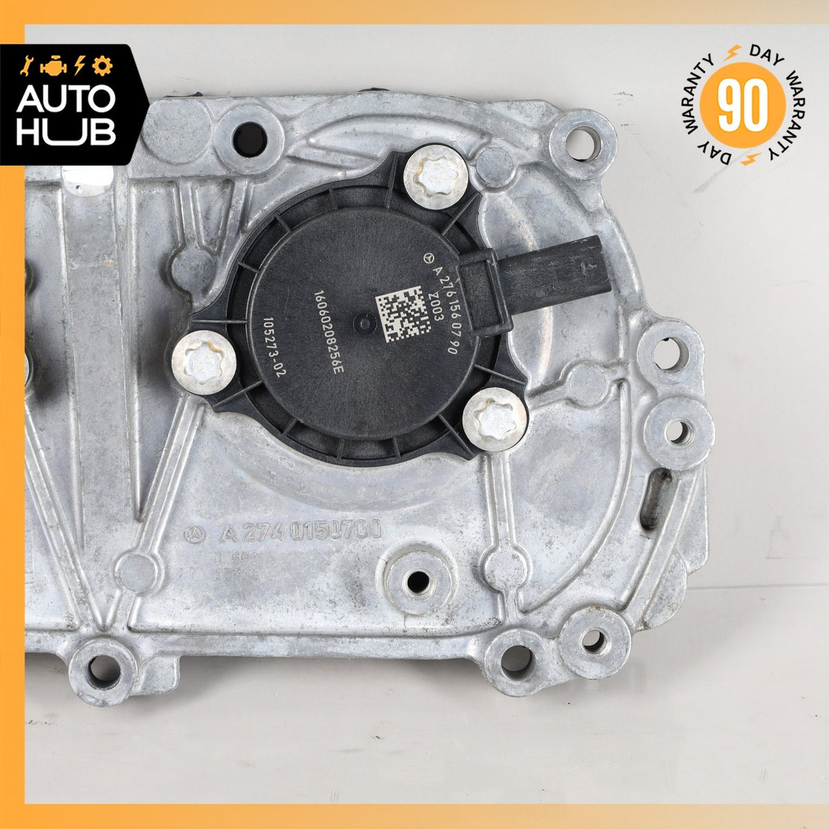 Mercedes W205 C300 E300 M274 Engine Timing Chain Cover Plate 2740150700 OEM - photo 4