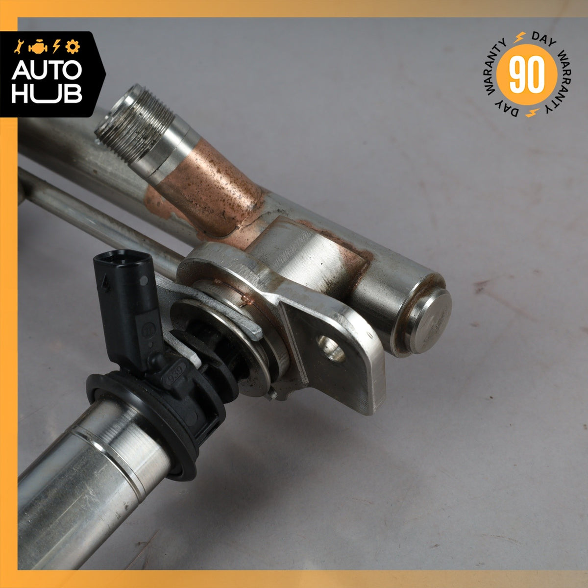 Mercedes W222 S550 CL550 Fuel Injection Rail Line w/ Injectors Left Side OEM - photo 8