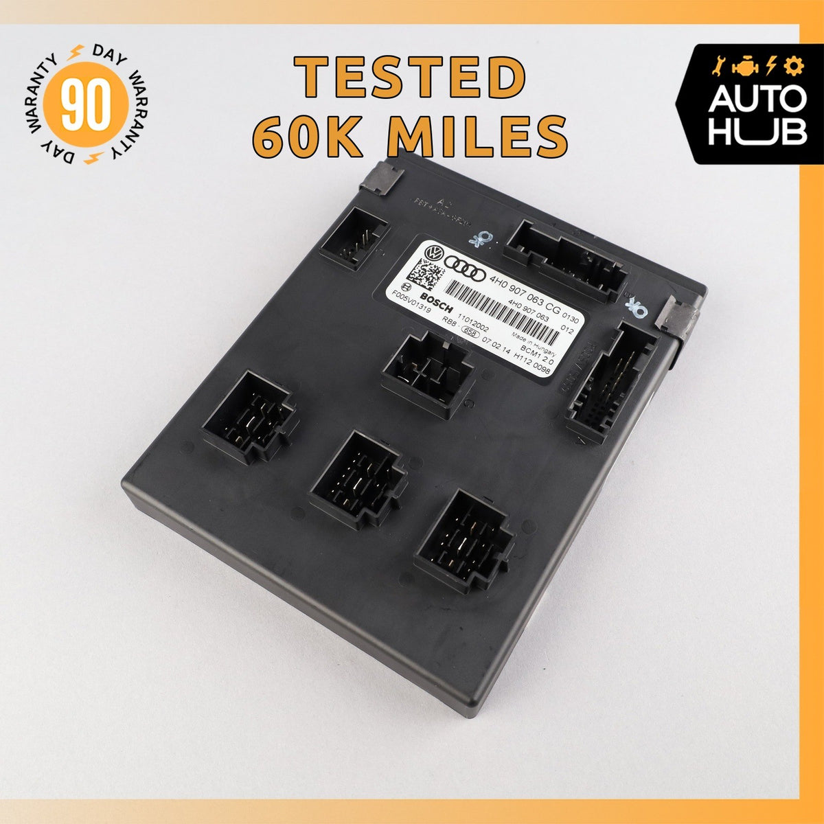 12-15 Audi 4G8 A7 S7 Body Comfort Onboard Control Module Unit BCM BCU OEM 60k - photo 1