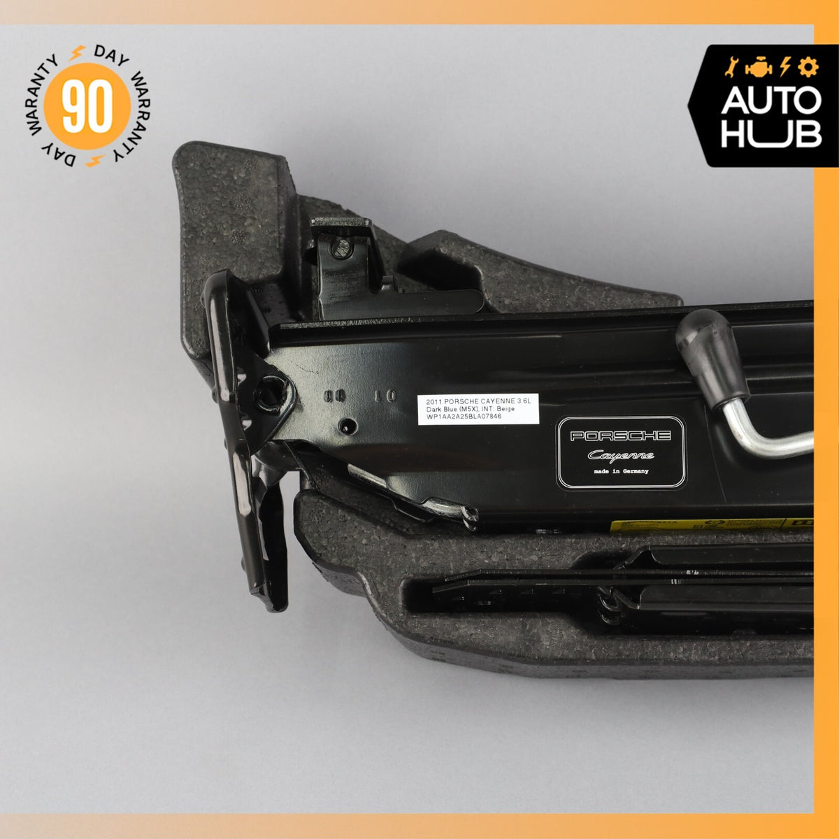 Porsche Cayenne 958 Emergency Spare Tire Jack Tool Kit OEM - photo 12
