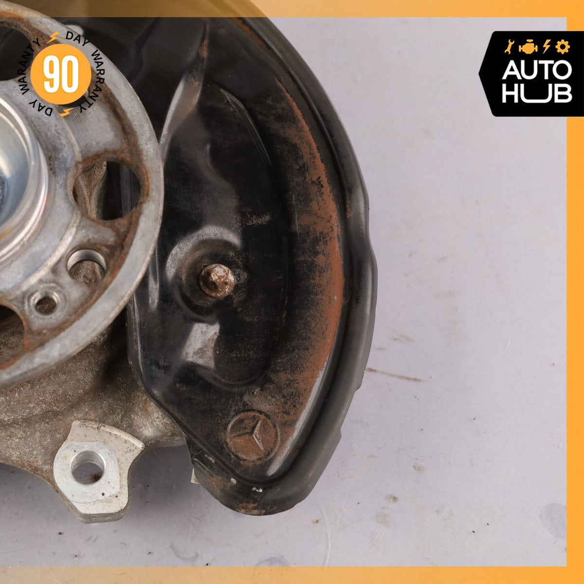 15-20 Mercedes W205 C300 C350e Rear Left Side Spindle Knuckle Hub OEM - photo 3