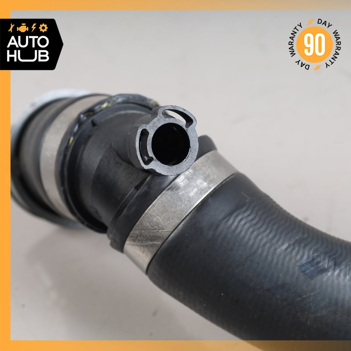 07-09 Mercedes W211 E350 RWD PZEV Upper Radiator Cooling Hose Pipe OEM - photo 10