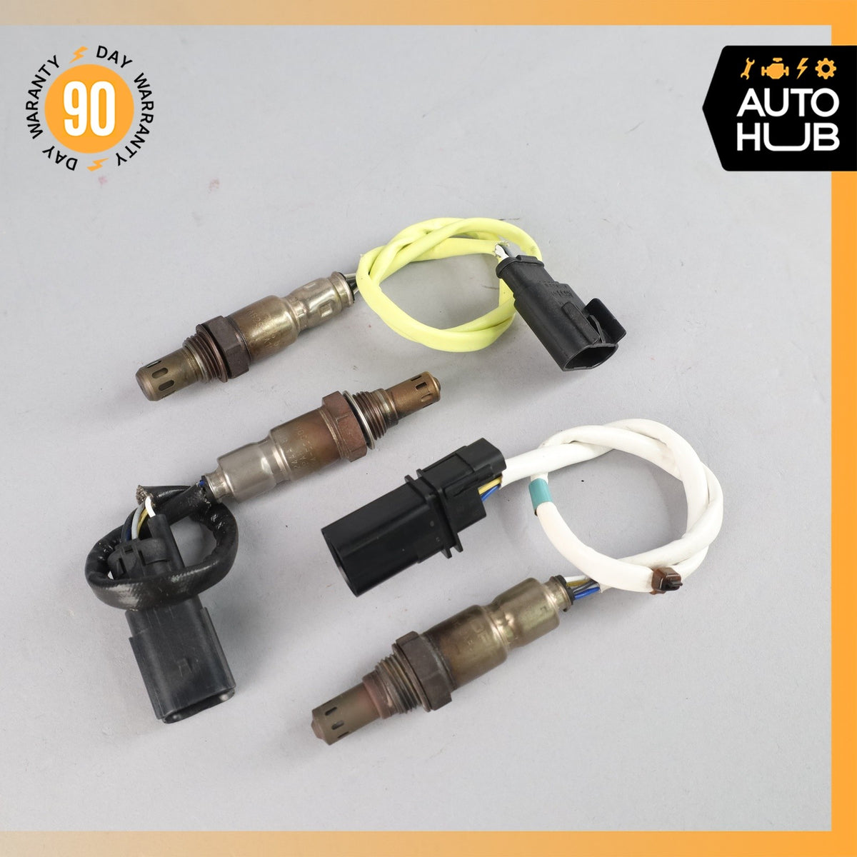 17-23 Alfa Romeo 952 Giulia Oxygen O2 Lambda Sensor Set of 3 OEM 47k - photo 2