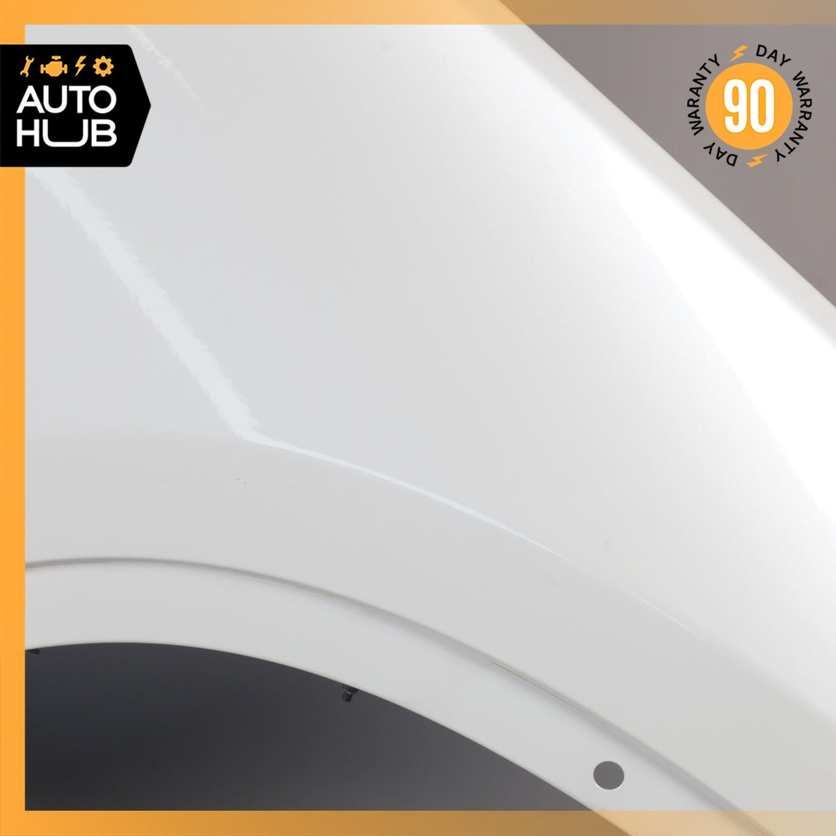 BMW X1 E84 Right Passenger Side Fender Assembly White OEM - photo 4
