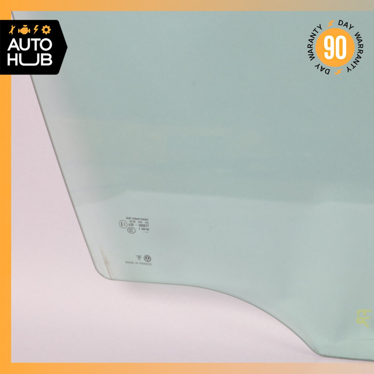 11-18 Porsche Cayenne Turbo 958 Front Right Side Door Window Glass OEM - photo 7
