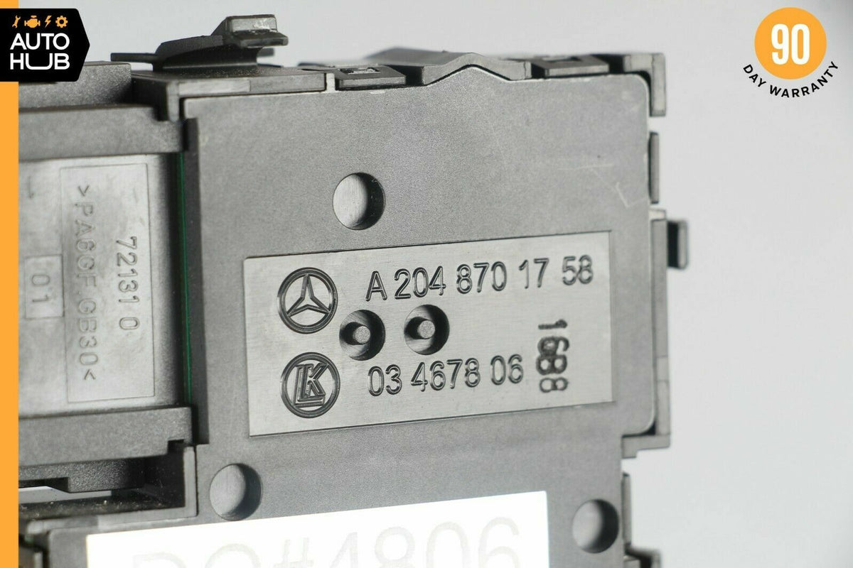 08-15 Mercedes W204 C350 GLK350 Front Right Passenger Seat Control Switch OEM - photo 6