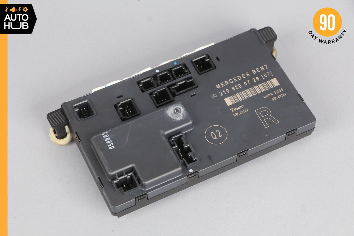 06-11 Mercedes W219 CLS55 CLS550 Door Control Module Front Right Side OEM 74k - photo 1