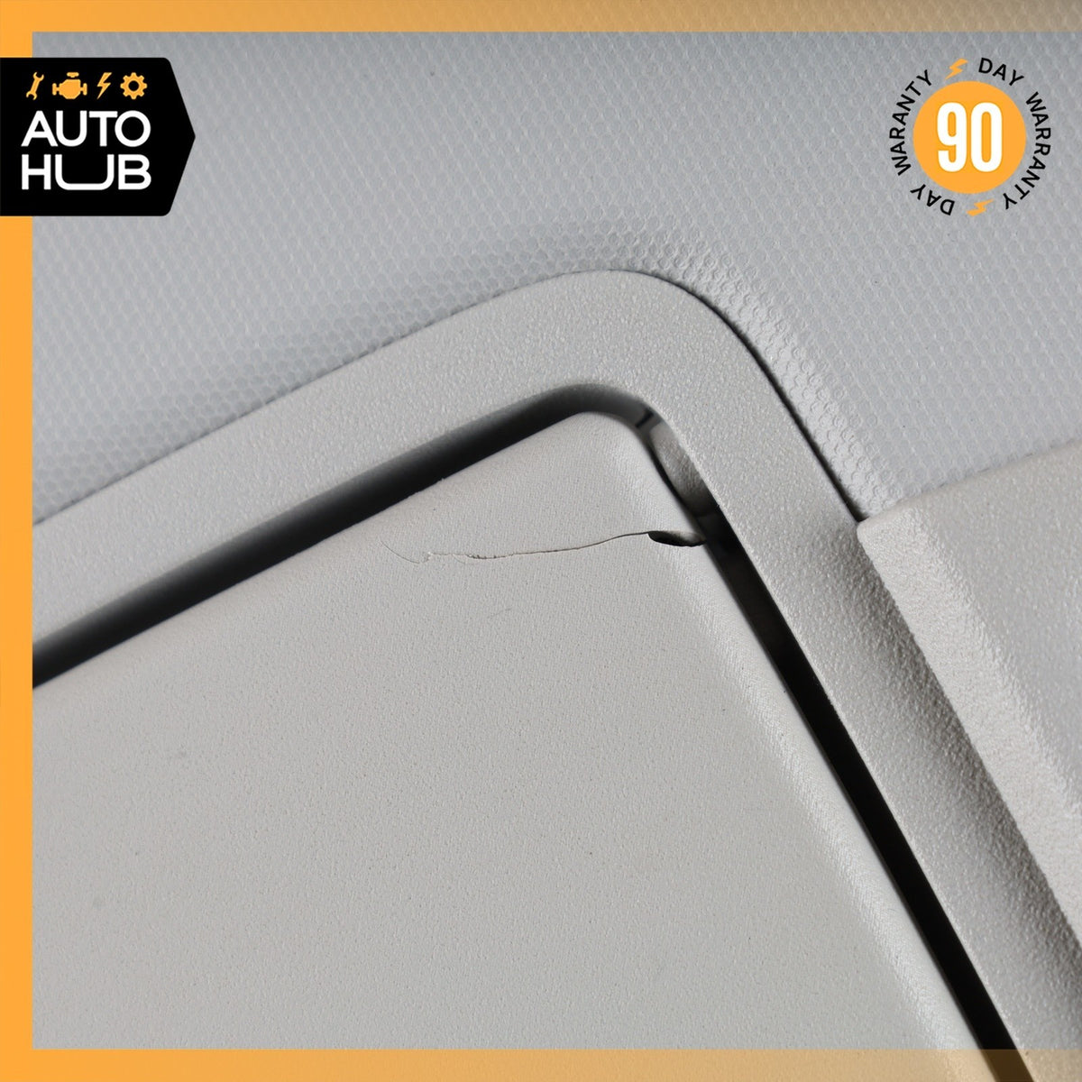 15-21 Mercedes W205 C300 C43 AMG Left Side Sunvisor Sun Visor Gray OEM - photo 8