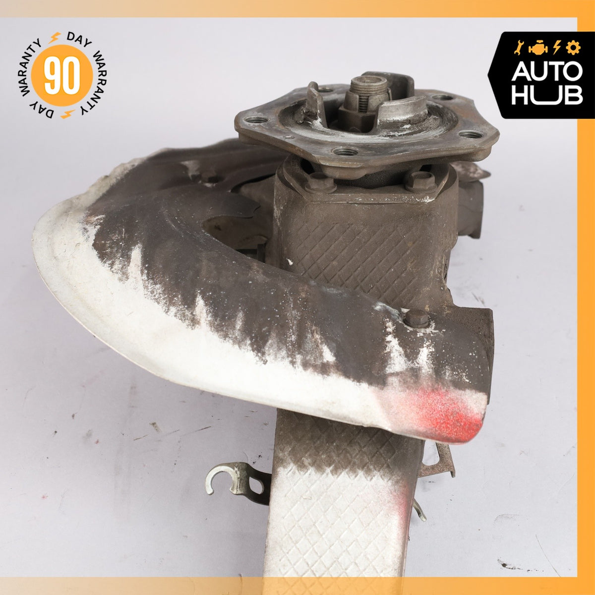 10-16 Porsche Panamera 970 Front Left Side Knuckle Spindle Hub 97034115704 OEM - photo 11