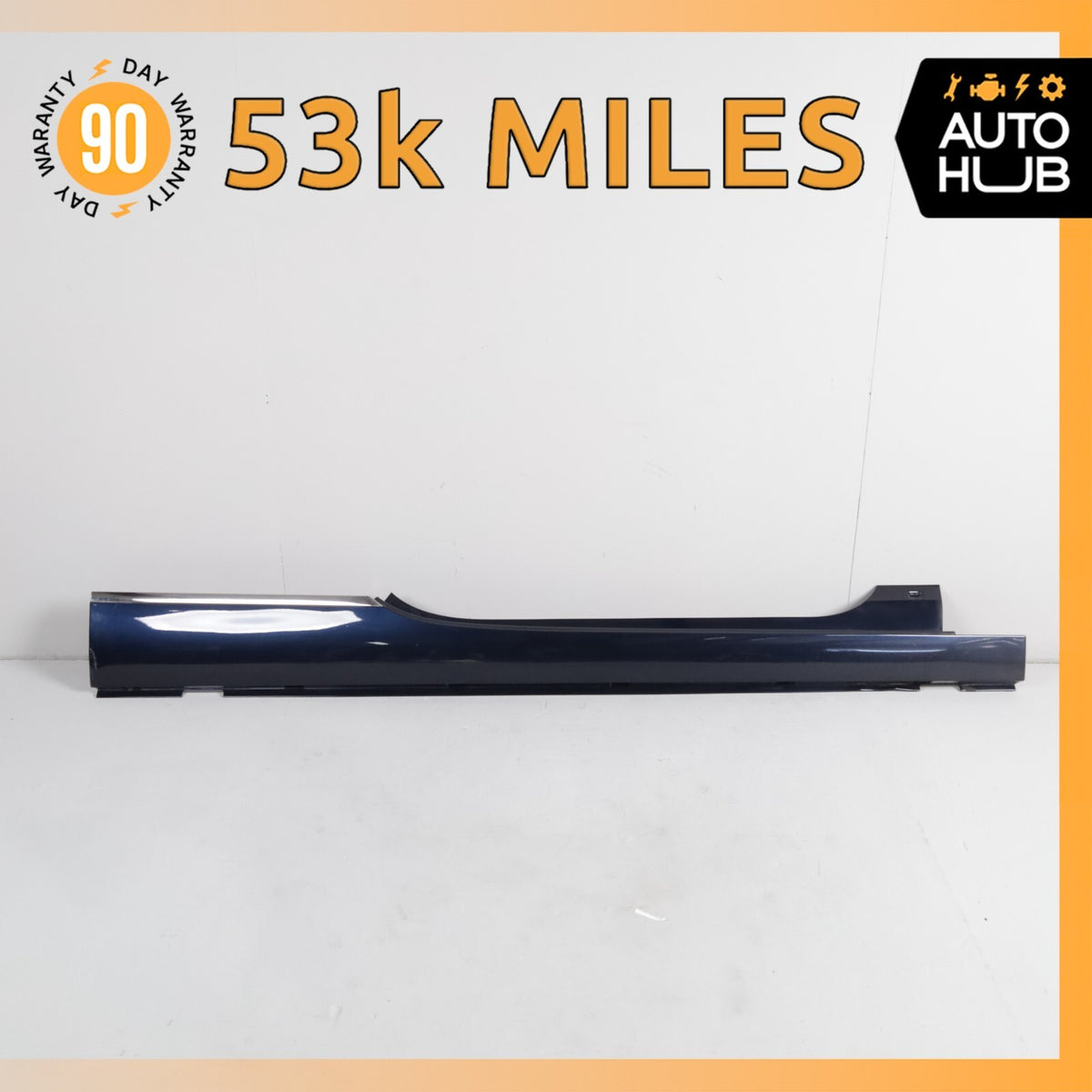 03-10 Bentley Continental GT Coupe Right Side Skirt Rocker Panel OEM 53k - photo 1