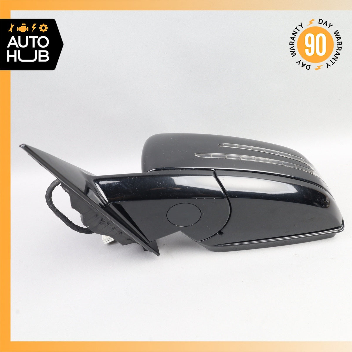 10-17 Mercedes W207 E400 E550 Left Side Rear View Door Mirror w/ Blind Spot OEM - photo 9