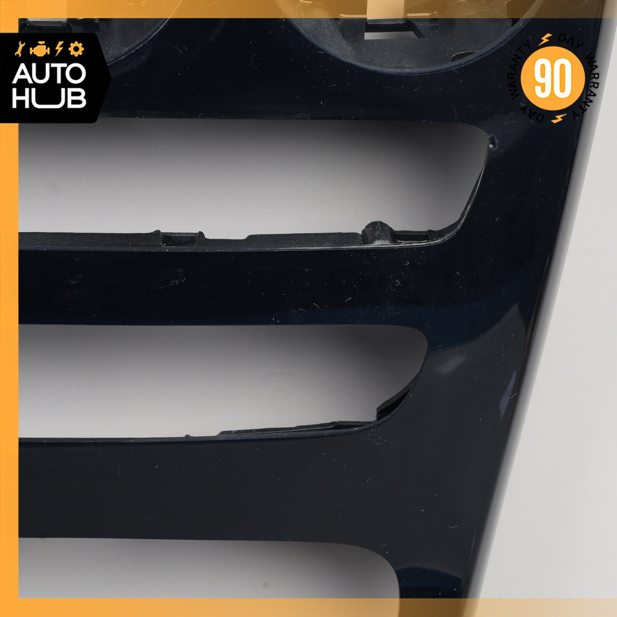 15-16 Mercedes W205 C300 C350e C400 Center Console Trim Black Ash Wood OEM - photo 6