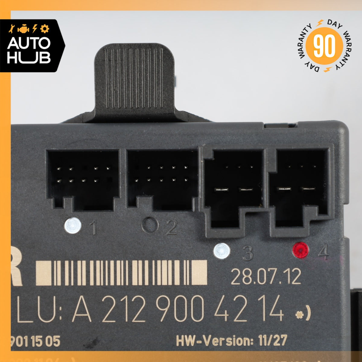 08-18 Mercedes W204 C250 SLK250 Front Right Side Door Control Module OEM - photo 6
