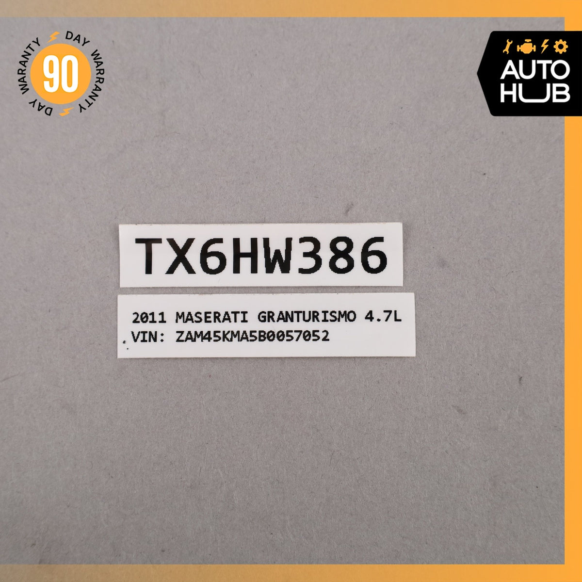 09-19 Maserati GranTurismo Quattroporte 4.7L Radiator Cooling Fan Motor OEM 58k - photo 11