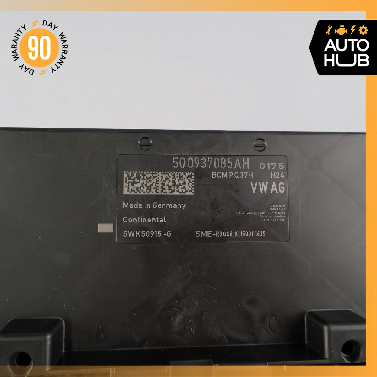 16-18 Audi 8V A3 E-Tron Body Control Module BCM 5Q0937085AH OEM - photo 9