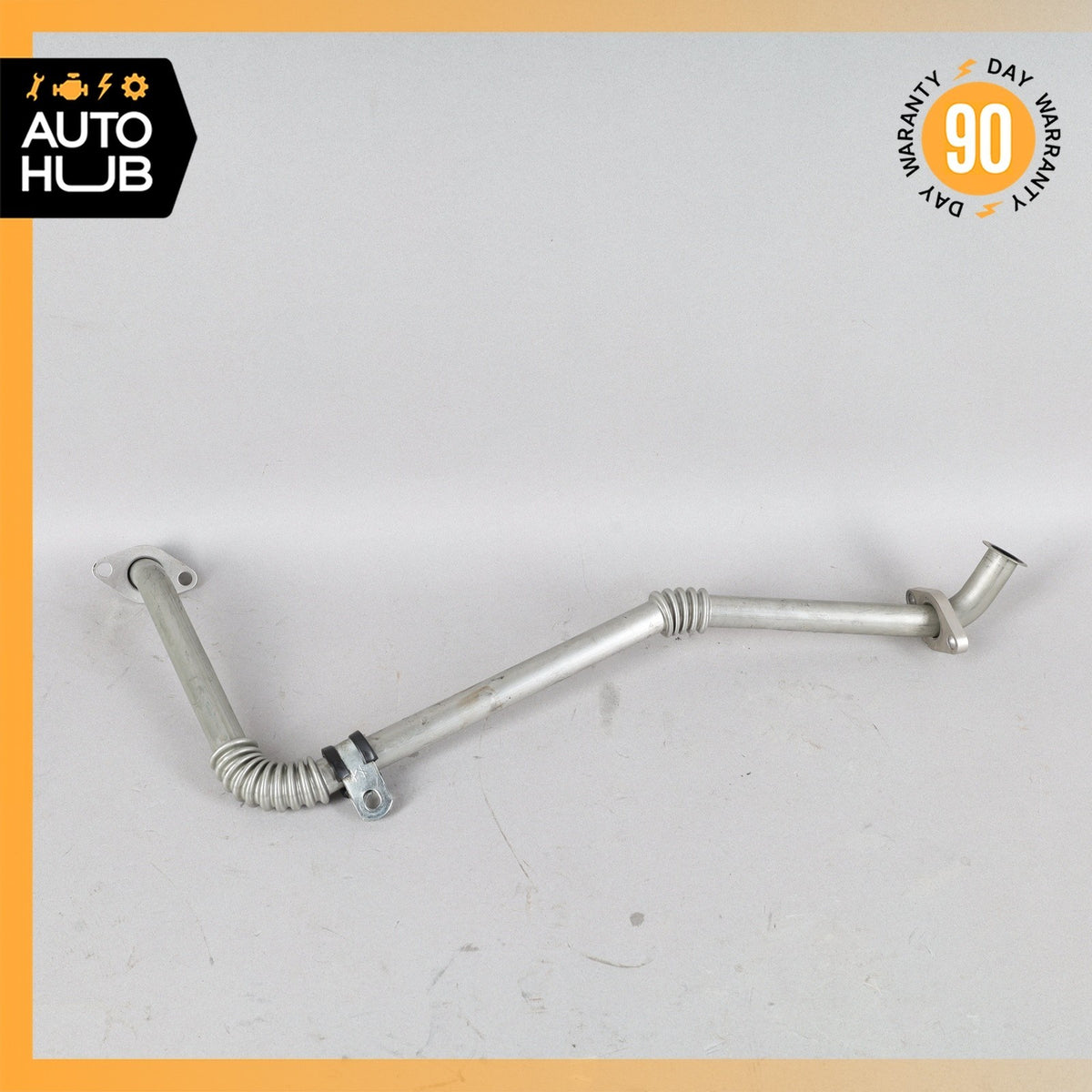 04-19 Maserati GranTurismo M145 Right Air Pump Check Valve EGR Pipe Line 66k - photo 1