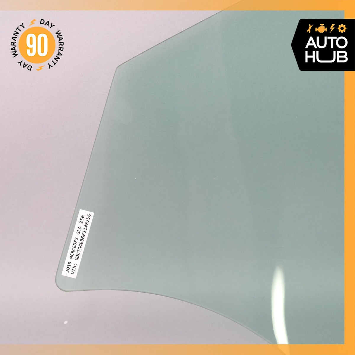 15-20 Mercedes X156 GLA250 Front Right Side Door Window Glass OEM - photo 12