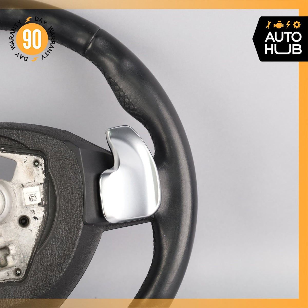 14-19 BMW F10 528i 650i Sport Leather Heated Steering Wheel 32306867286 OEM - photo 15