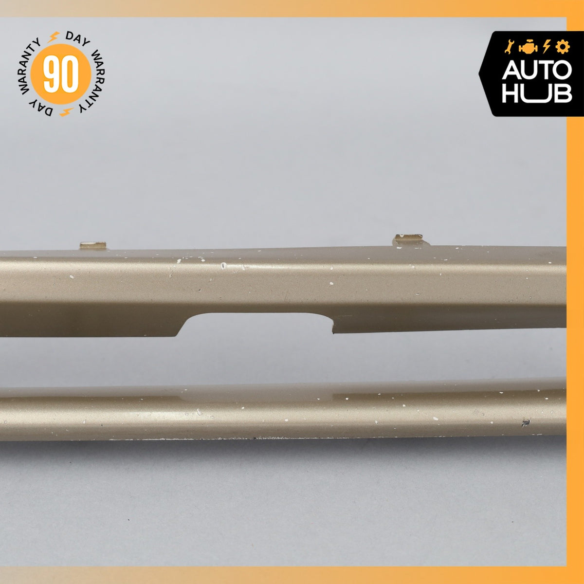 96-99 Mercedes W140 CL600 S500 Coupe Front Bumper Right Tow Hook Hitch Cover OEM - photo 3