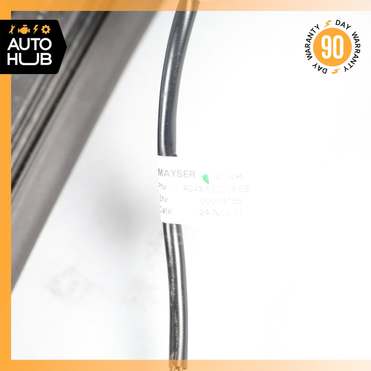 2012 Aston Martin Rapide Front Right Side Door Upper Seal Rubber OEM 11k - photo 12