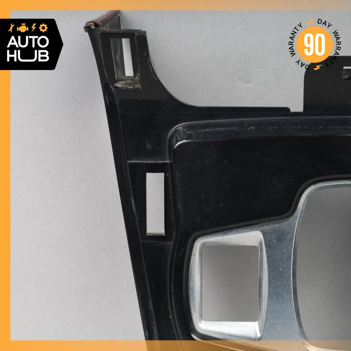14-24 Jaguar X152 F-Type Center Console Gear Shifter Bezel Piano Black OEM - photo 4