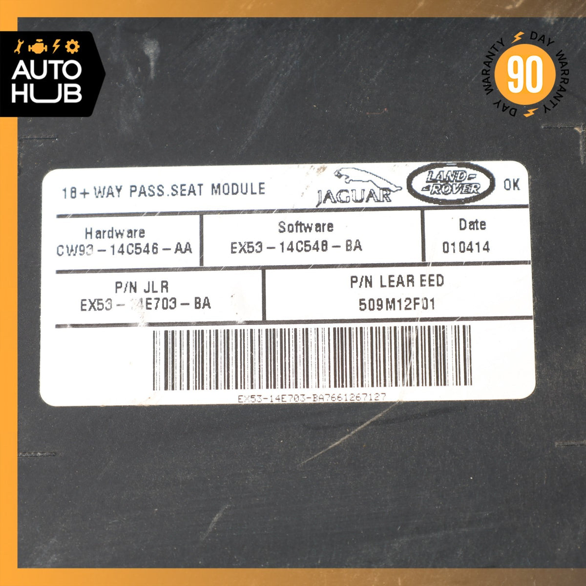 14-24 Jaguar X152 F-Type Right Seat Control Module EX5314E703BA OEM - photo 8