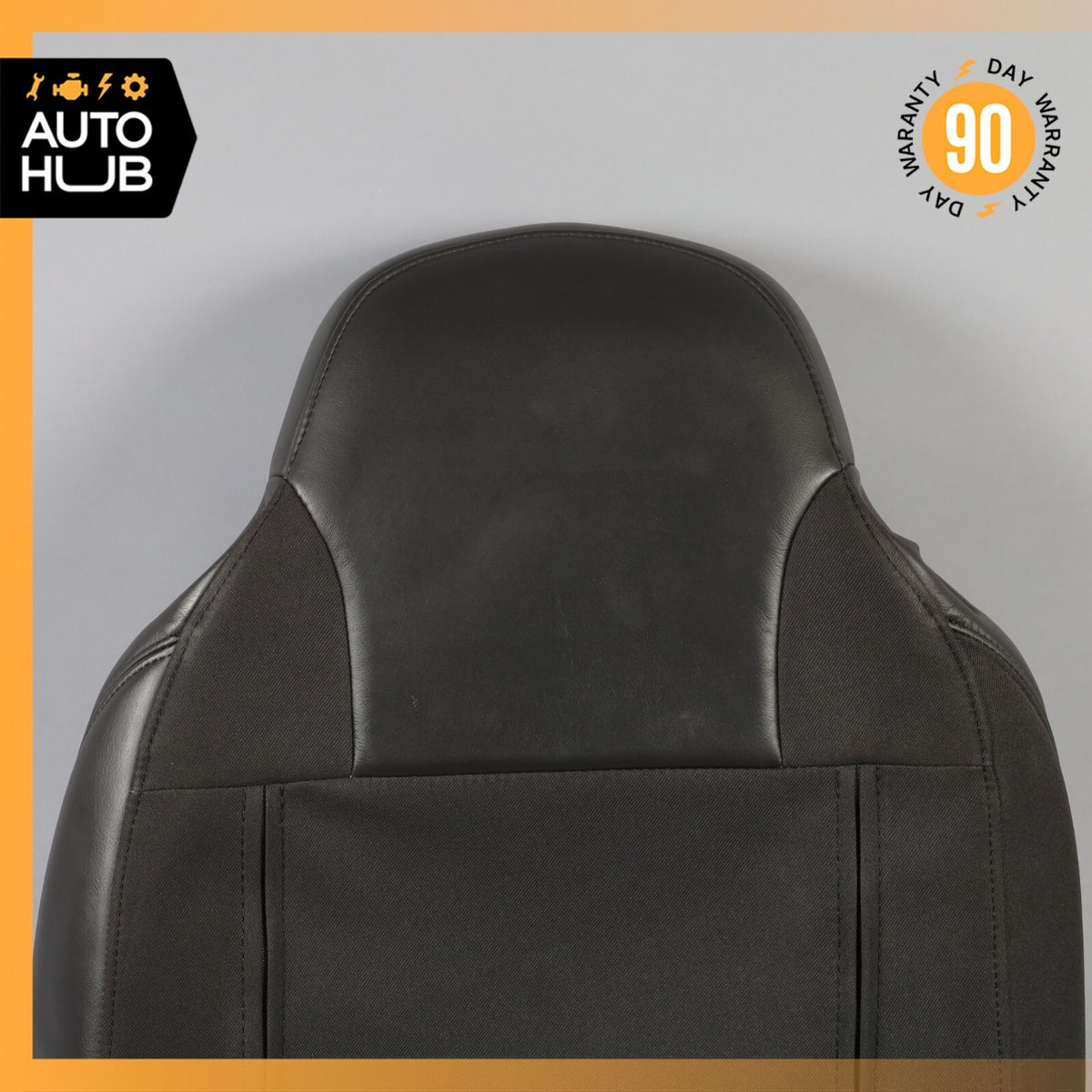 04-05 Cadillac XLR Left Driver Side Top Upper Seat Cushion Black OEM 51k - photo 9