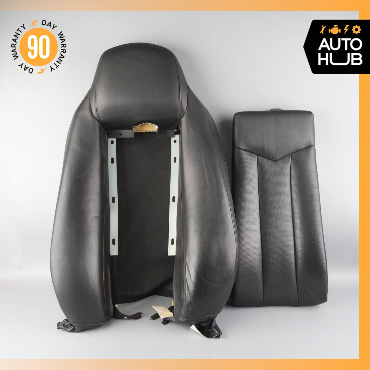 04-05 Cadillac XLR Left Driver Side Top Upper Seat Cushion Black OEM - photo 2