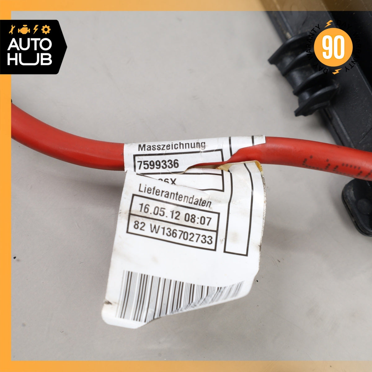 BMW F10 ActiveHybrid 5 650i Power Integrated Supply Control Module 7599336 OEM - photo 7