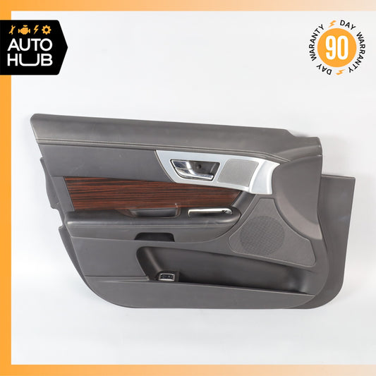 12-15 Jaguar X250 XF XFR Front Left Driver Side Interior Door Panel Trim OEM - photo 1