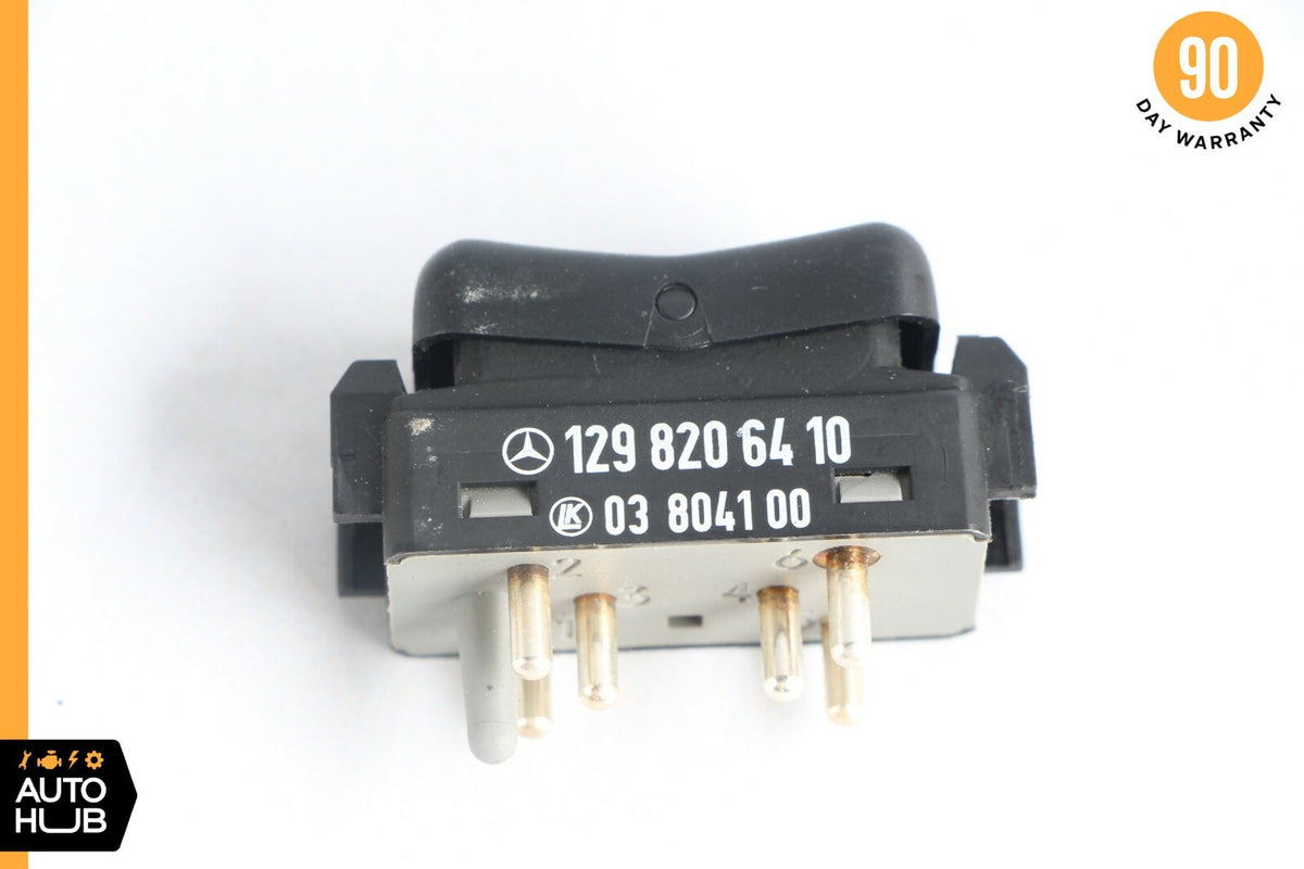 90-02 Mercedes R129 SL500 SL320 Roll Bar Control Switch 1298206410 OEM - photo 4