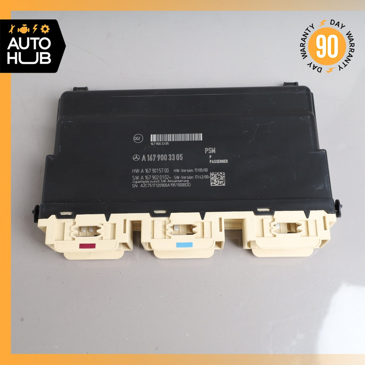 Mercedes W205 C300 GLC300 Front Right Seat Control Module OEM - photo 3