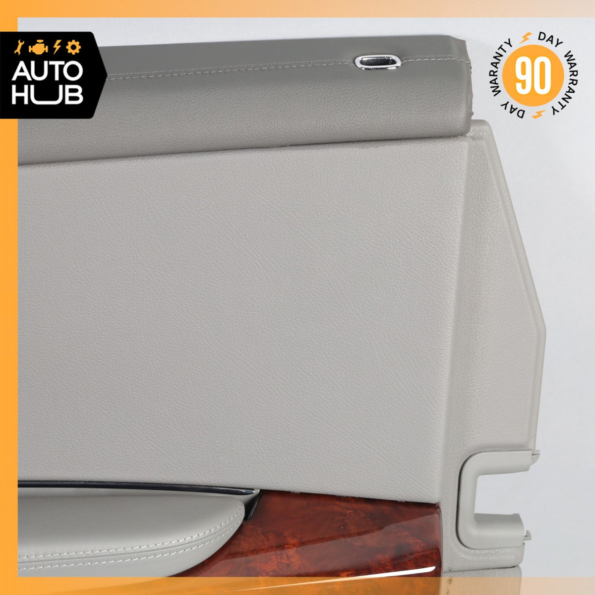 07-10 Mercedes W216 CL550 Front Right Passenger Interior Door Panel Gray OEM - photo 2