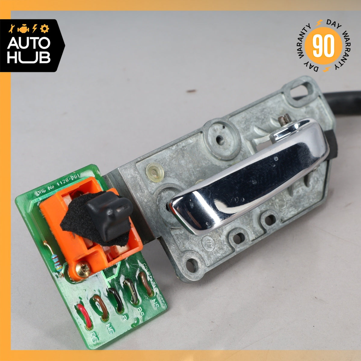 00-09 Bentley Arnage / RR Seraph Rear Right Interior Door Handle w/ Switch OEM - photo 3