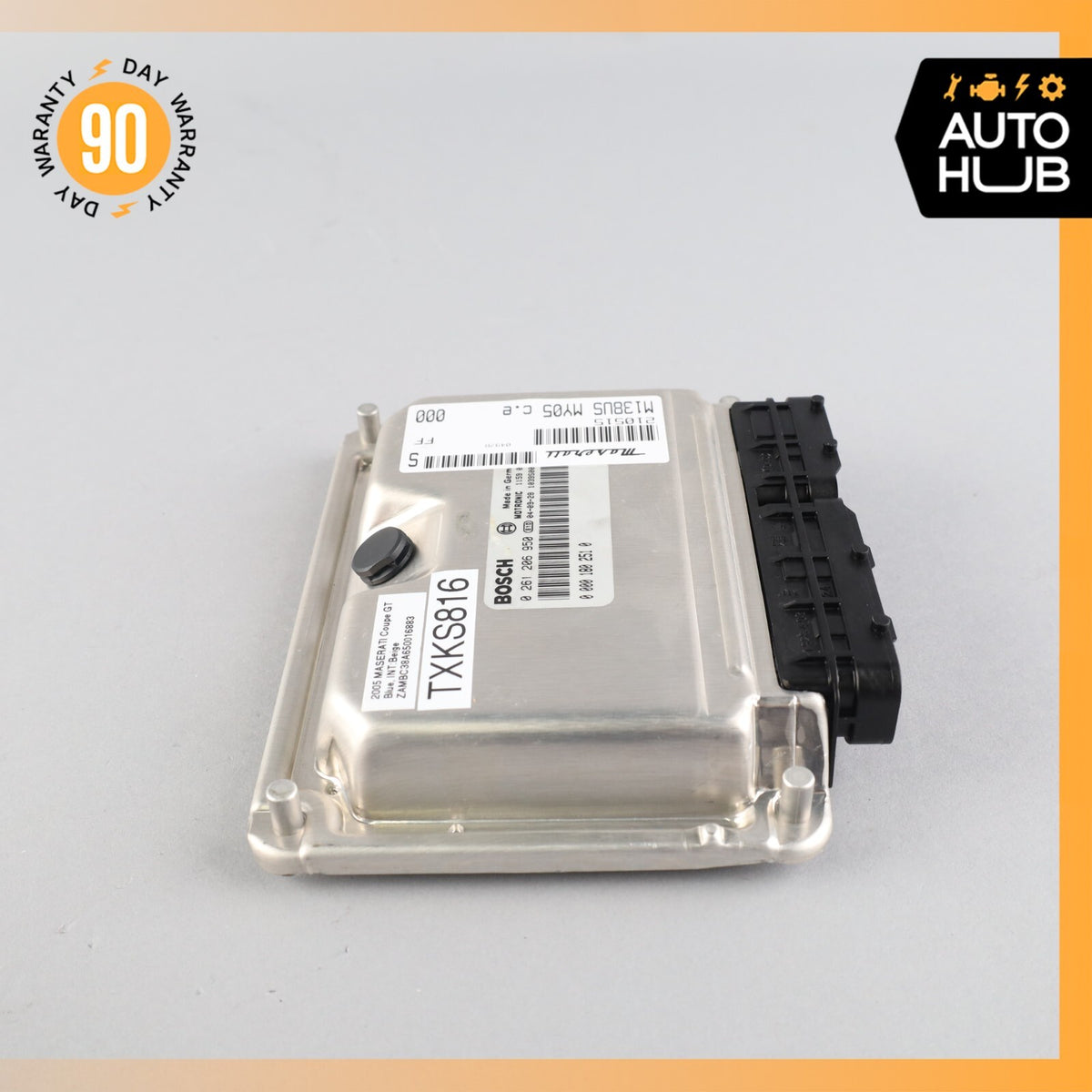 05-07 Maserati M138 4200 Coupe GT 4.2L ECU Engine Control Module Unit OEM 67k - photo 5