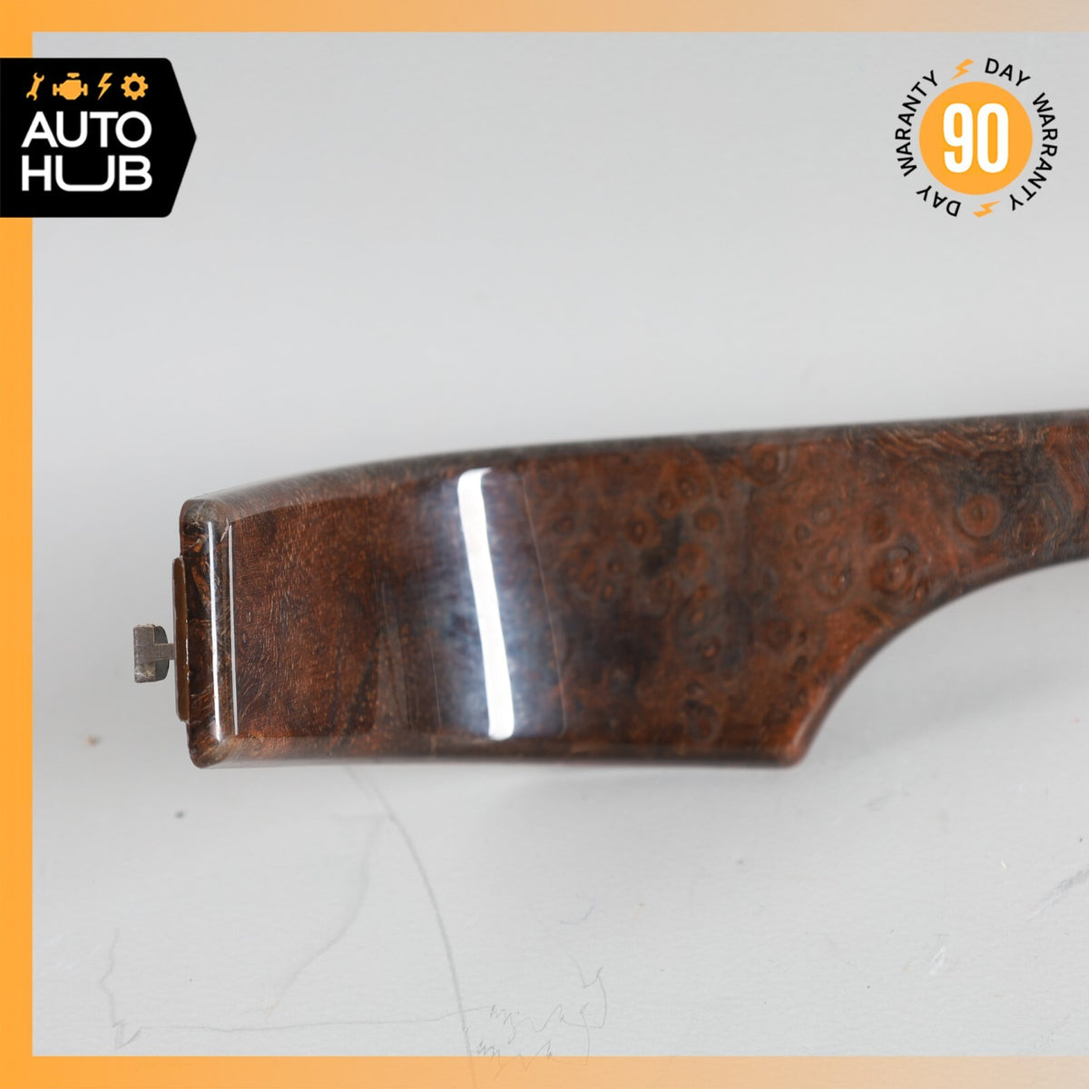 10-16 Mercedes W212 E350 E550 Steering Column Cover Boot Trim Wood OEM - photo 2