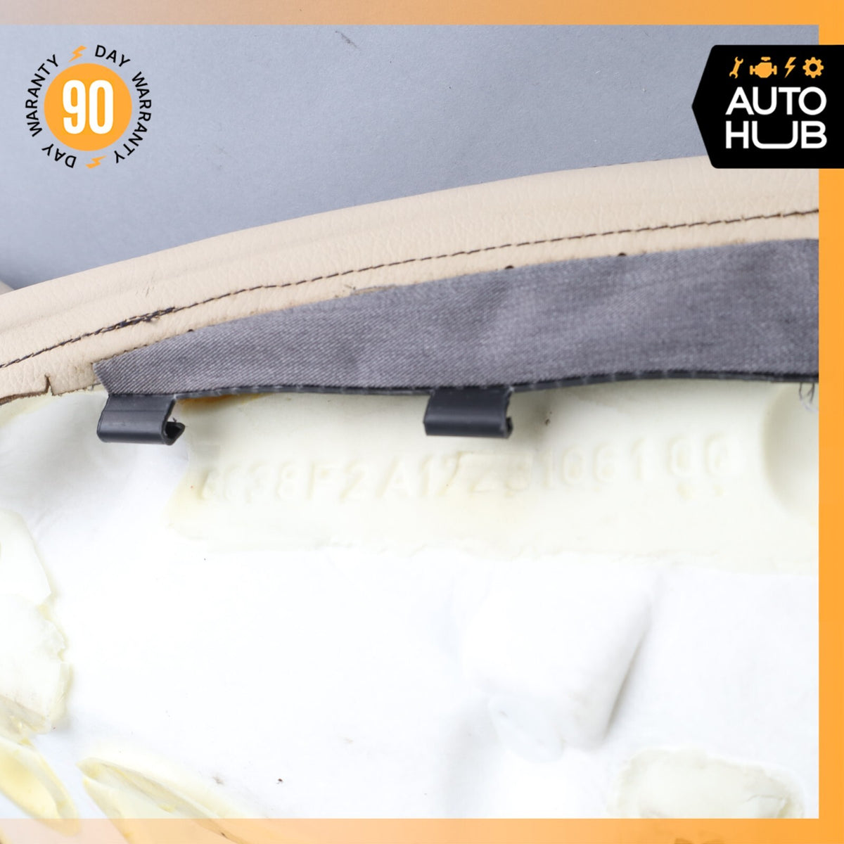 12-16 Mercedes R172 SLK350 SLK250 Right Side Upper Seat Cushion Beige OEM 30k - photo 19