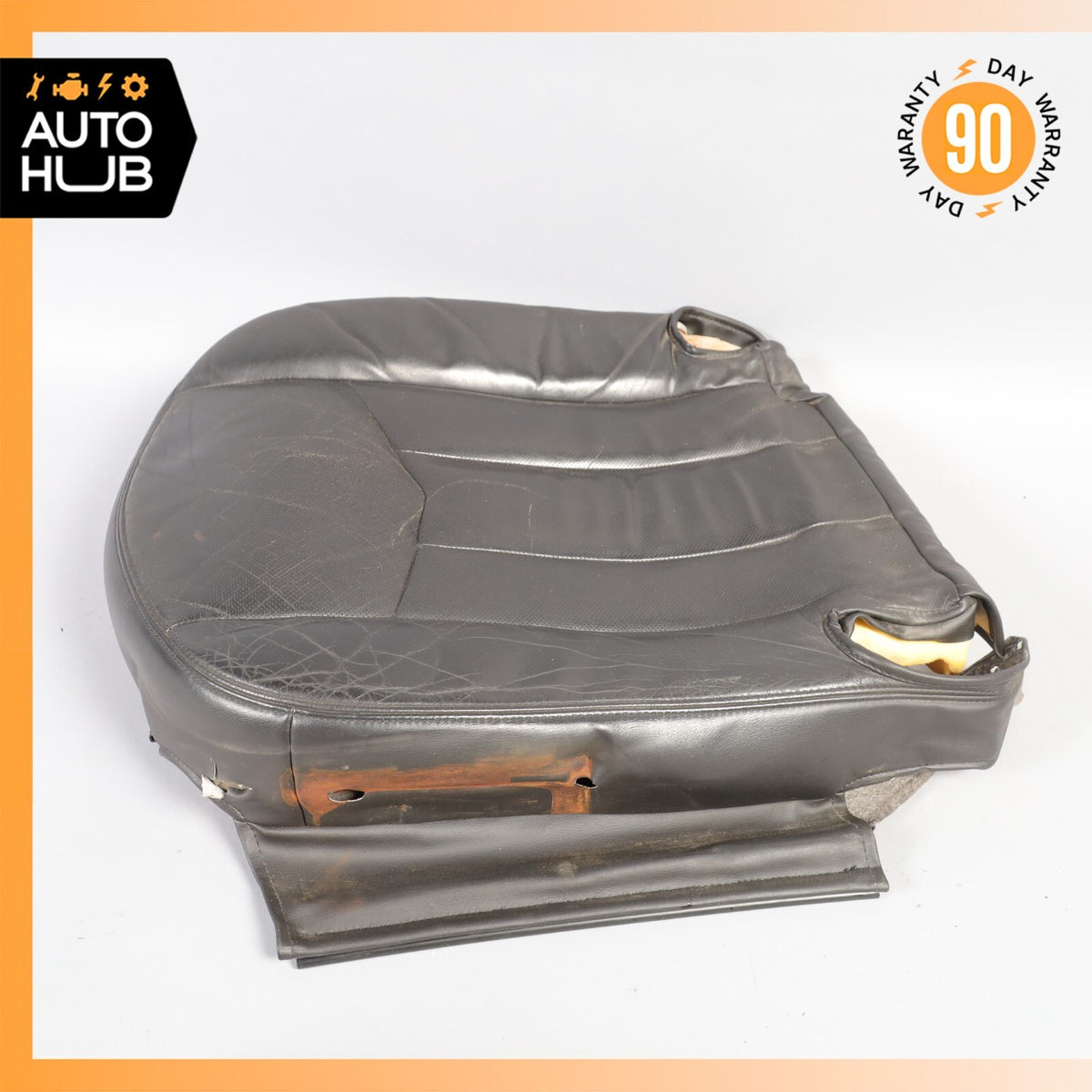 04-08 Cadillac XLR Left Driver Side Bottom Lower Seat Cushion Black OEM - photo 8