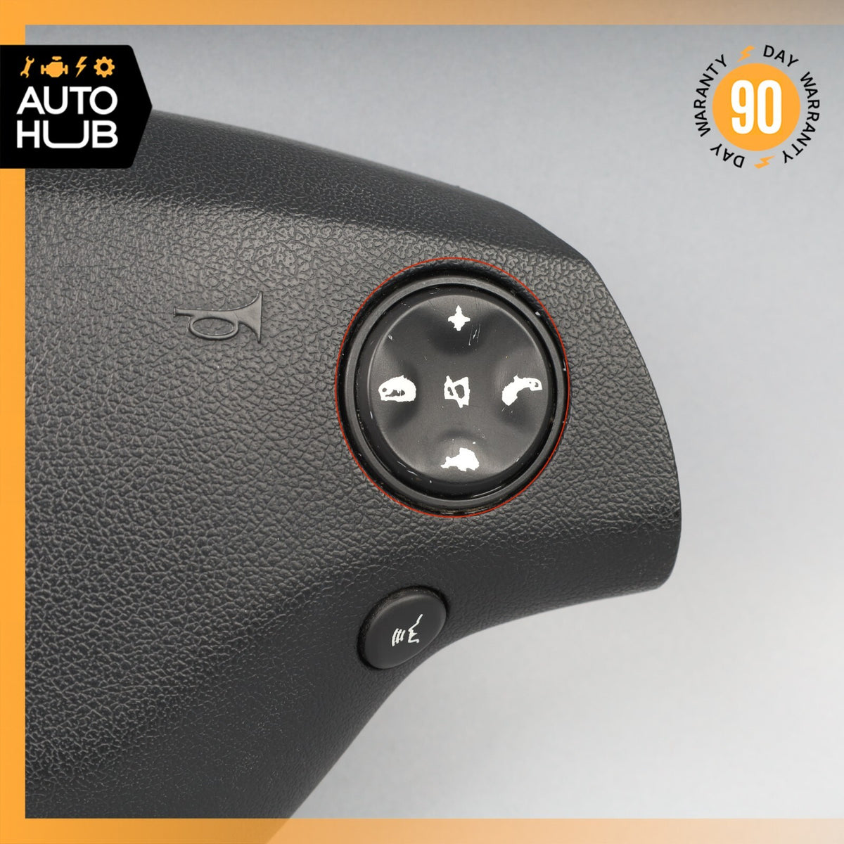 07-10 Mercedes W221 S63 AMG S400 CL550 Steering Wheel Airbag Air Bag Black OEM - photo 4