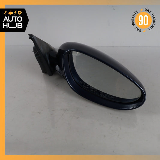 Porsche Boxster 986 Right Side Exterior Door Rear View Mirror Blue OEM - photo 1