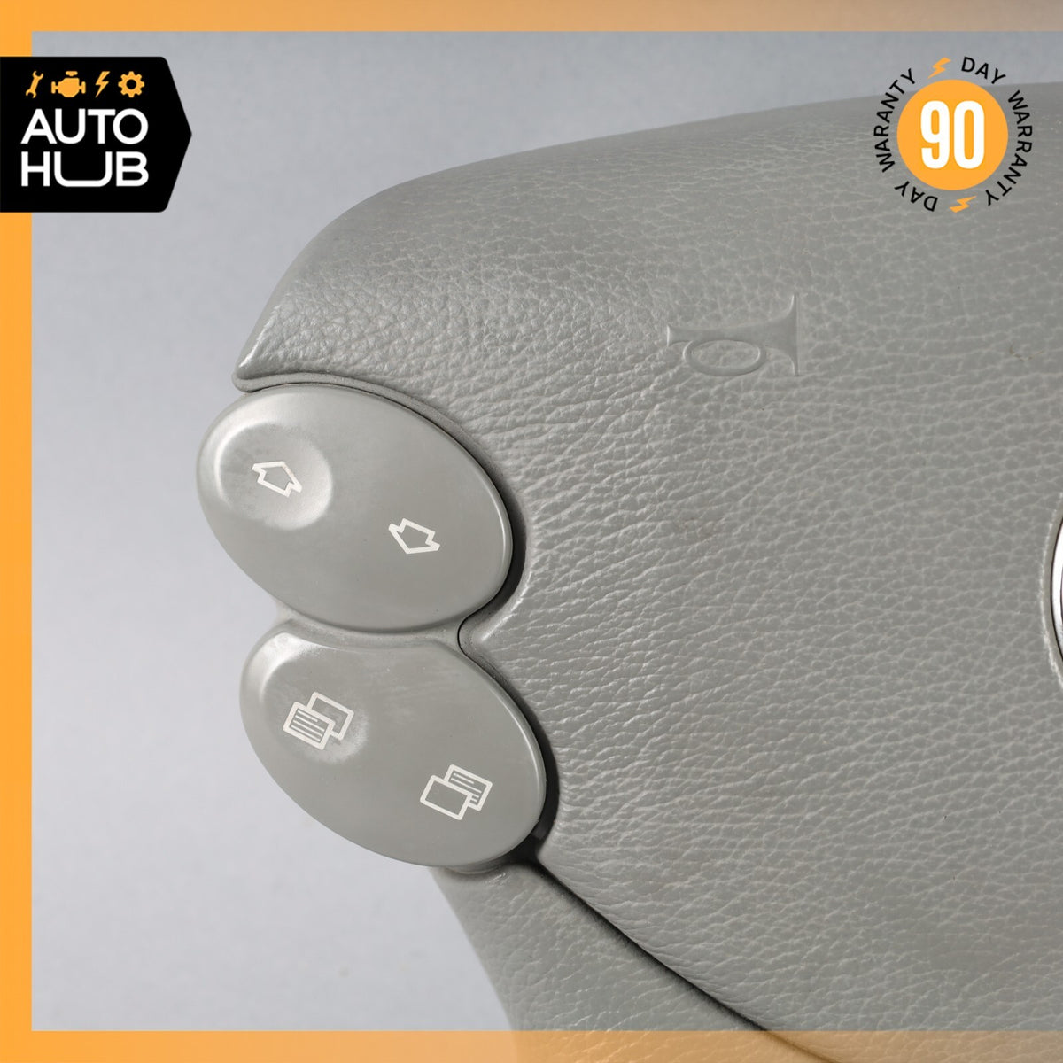 Mercedes R230 SL500 SL55 AMG CLK500 E350 Steering Wheel Airbag Air Bag Gray OEM - photo 2