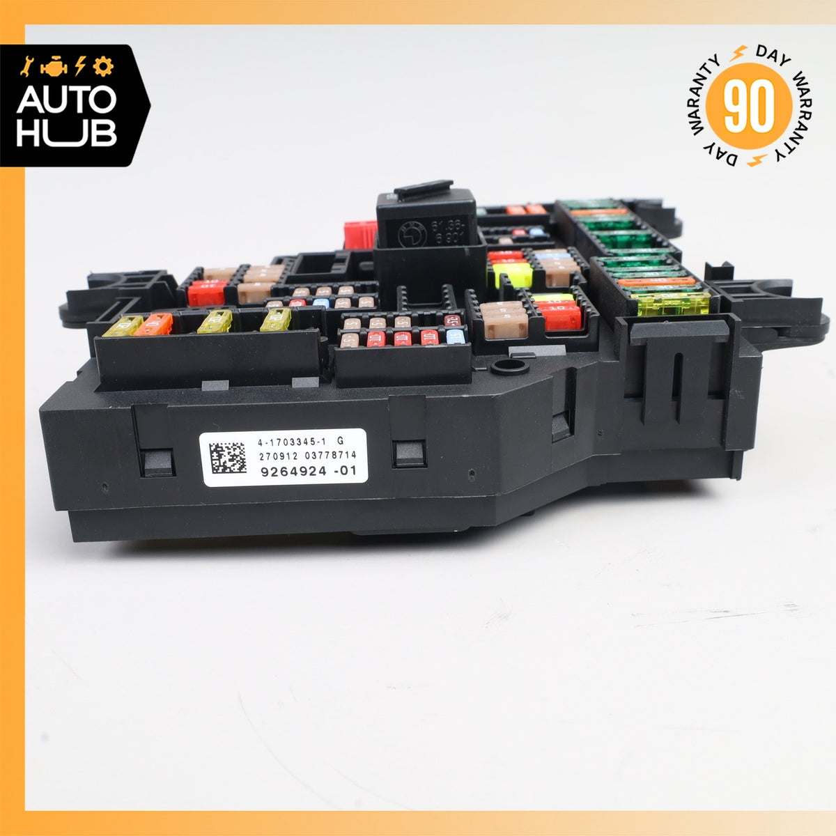 09-15 BMW F01 740i 750i Rear Fuse Box Power Distribution OEM - photo 6