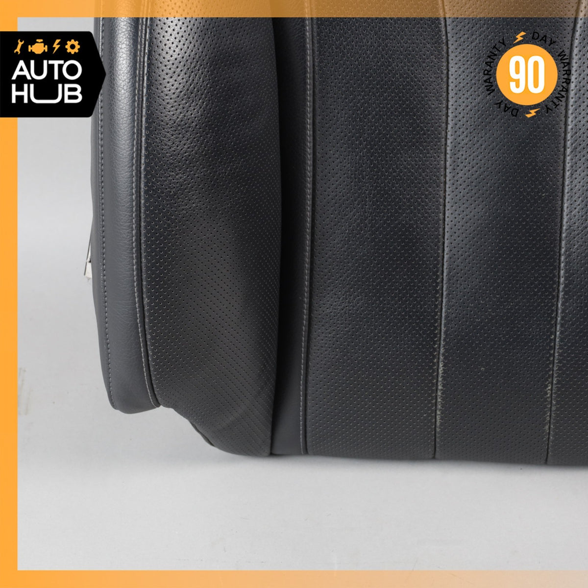 14-17 Mercedes W222 S550 S550e Front Left Side Seat Upper Back Cushion Black OEM - photo 5