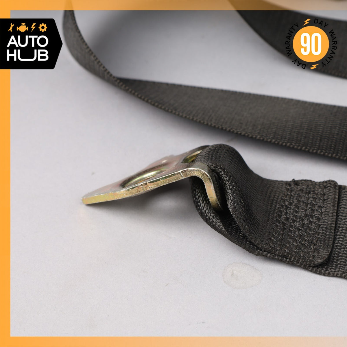03-06 Mercedes W220 S600 S430 Rear Left Seat Belt Retractor Buckle Black OEM - photo 6