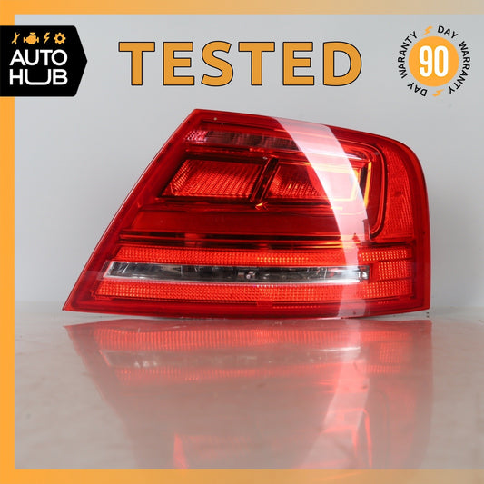 11-14 Audi D4 A8 Rear Right Passenger Outer Tail Light Lamp LED 4H0945096A OEM - photo 1